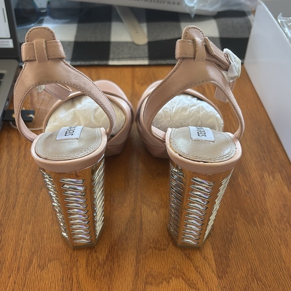 Steve Madden blush silver jeweled heel - Picture 8 of 8